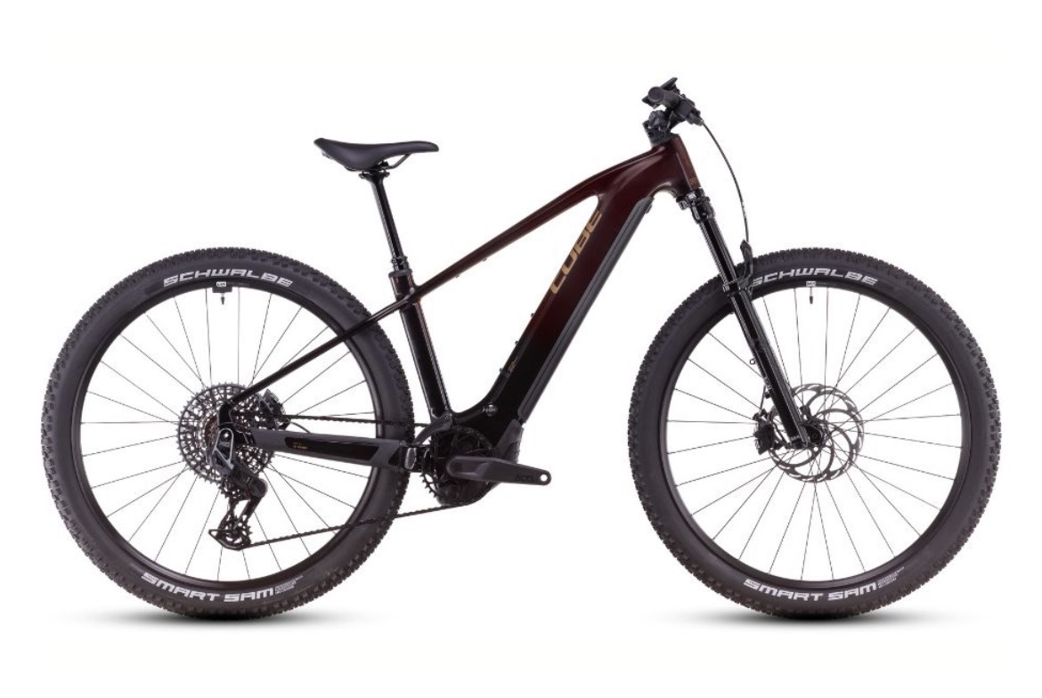 Cube electric mountain bike with Bosch mid-drive motor